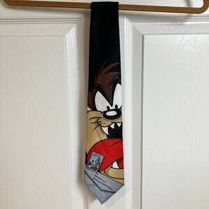 USPS Looney Tunes Stamp Collection 4" Neck Tie 1997 Taz Tasmanian Devil